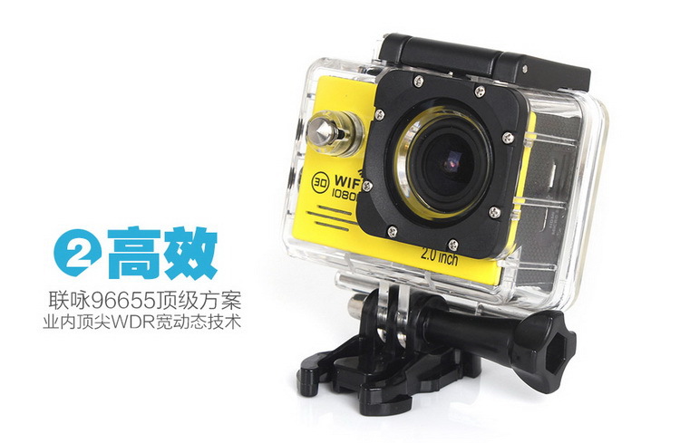 聯詠96650 SJ7000 1080P高清運動攝像機，讓你的每一幀都精彩